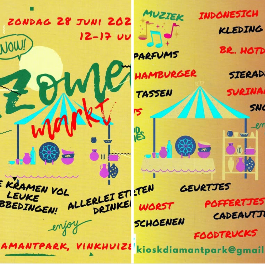 Zomer markt Vinkhuizen 2026